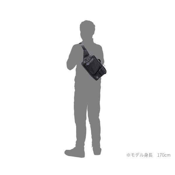 ポーター コンパート ウエストバッグ 538-16167 （カラー：ブラック）の画像