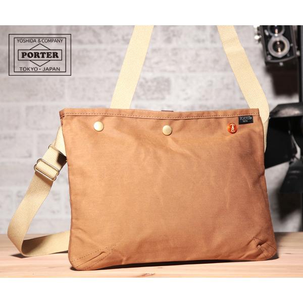 ジ*ョ様 PORTER サコッシュ キャメル PORTER ポーター コッピ サコッシュ 571-09747 （カラー：キャメル