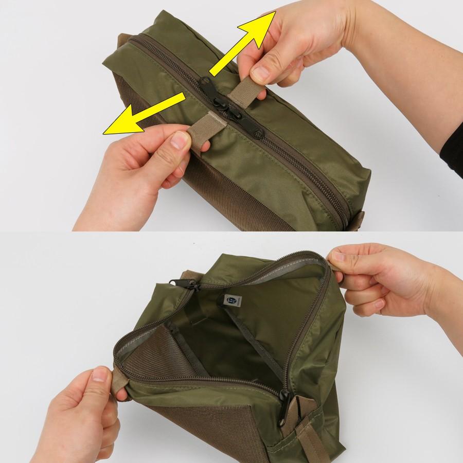 【gacky】ポーター（PORTER）ケース SNACK PACK（PORTER） ポーター スナックパック ポーチ(M) 609-09809