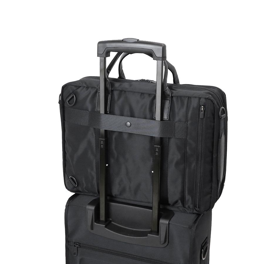 【美品】PORTER TIME タイム 3WAY ブリーフケース　ブラック TIME（PORTER） ポーター タイム ブラック 3WAYブリーフケース 146
