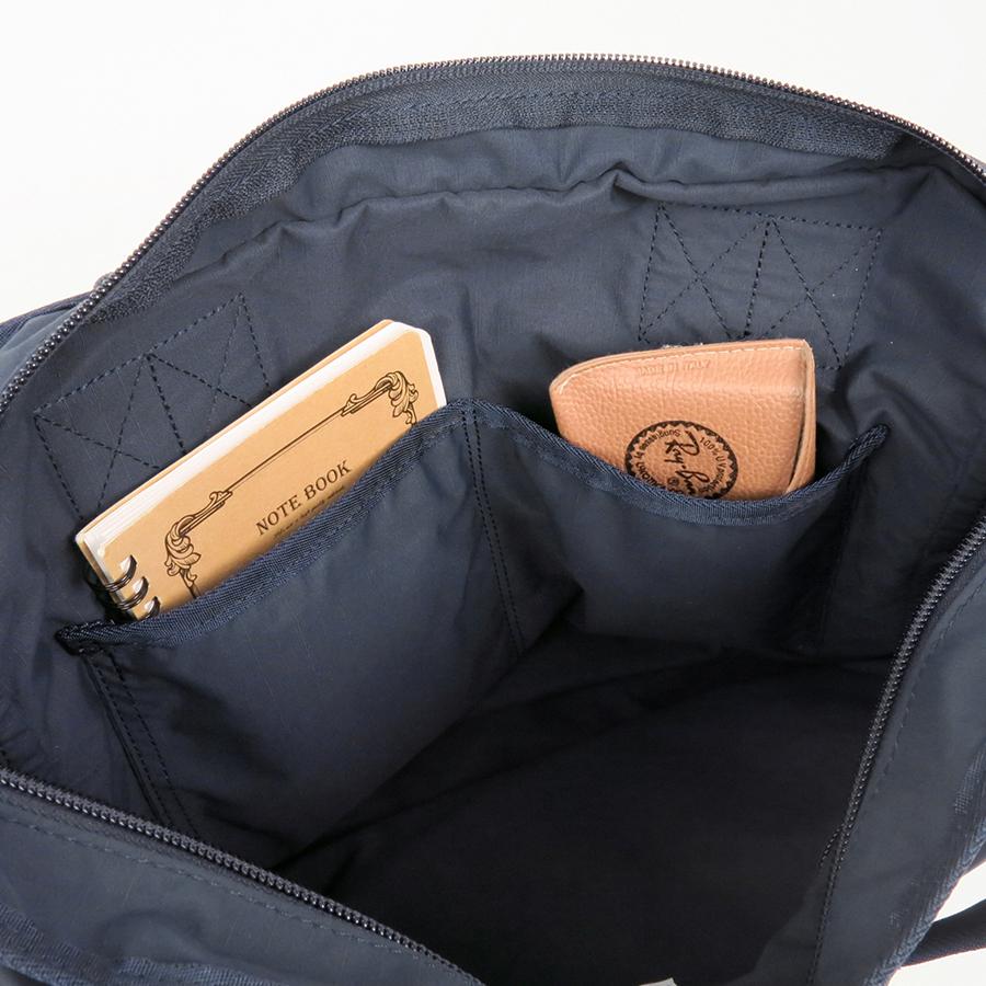 未使用・タグ付 ポーター フレーム 2way トートバッグ ナイロン ネイビー FRAME(フレーム) 2WAY TOTE BAG | 吉田カバンホームページ