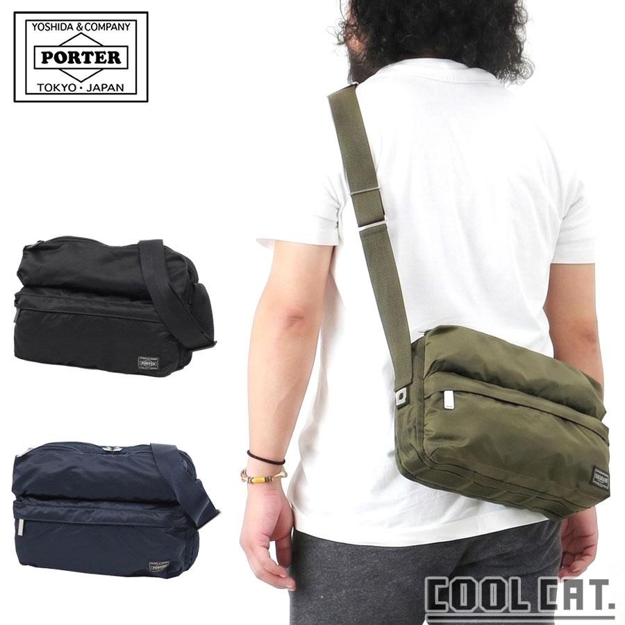 希少　未使用級　PORTER　ポーター　フレーム　ショルダーバッグ　カーキ FRAME（PORTER） ポーター フレーム ショルダーバッグ(S) 690-17848