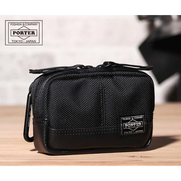 美品✨️ POTER ヒート ポーチ ブラック HEAT POUCH HEAT（PORTER） ポーター ヒート ポーチ 703-07973 （カラー：ブラック