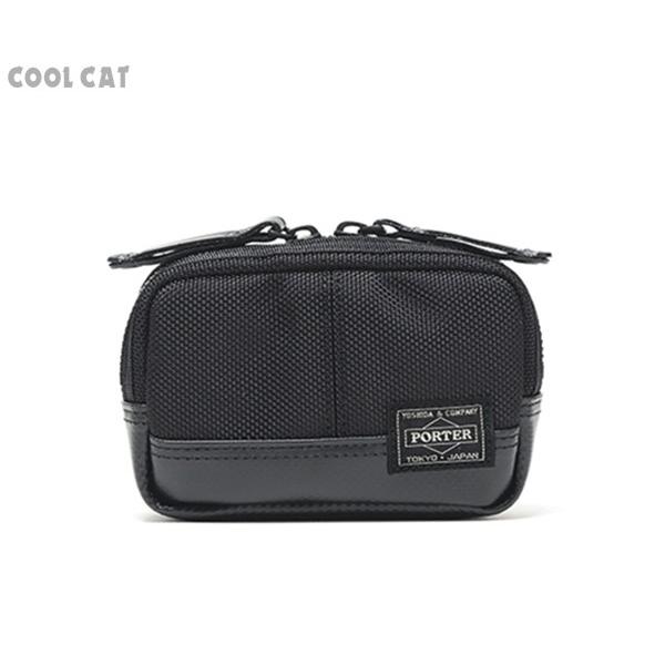 ポーター ヒート ポーチ 703-07973 ブラック 10 吉田カバン PORTER HEAT POUCH ベルトがけ 小さめ メンズ レディース ビジネス カジュアル トラベル アウトドア ミリタリー 耐久 耐水 日本製 HEAT（PORTER） ポーター ヒート ポーチ 703-07973 （カラー：ブラック