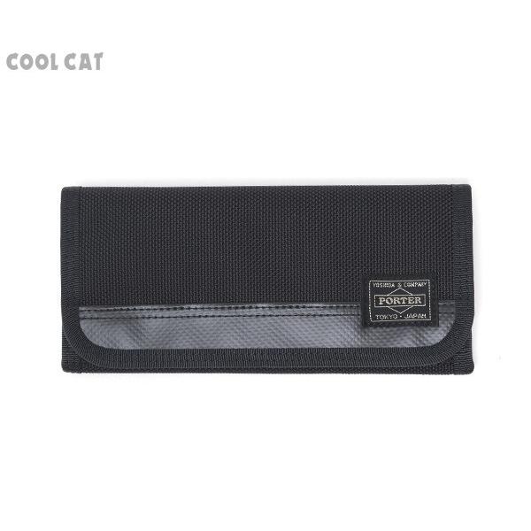 ポーター ヒート PORTER HEAT 長財布　703-07975　ブラック PORTER ポーター ヒート ロングウォレット 703-07975 HEAT 吉田カバン