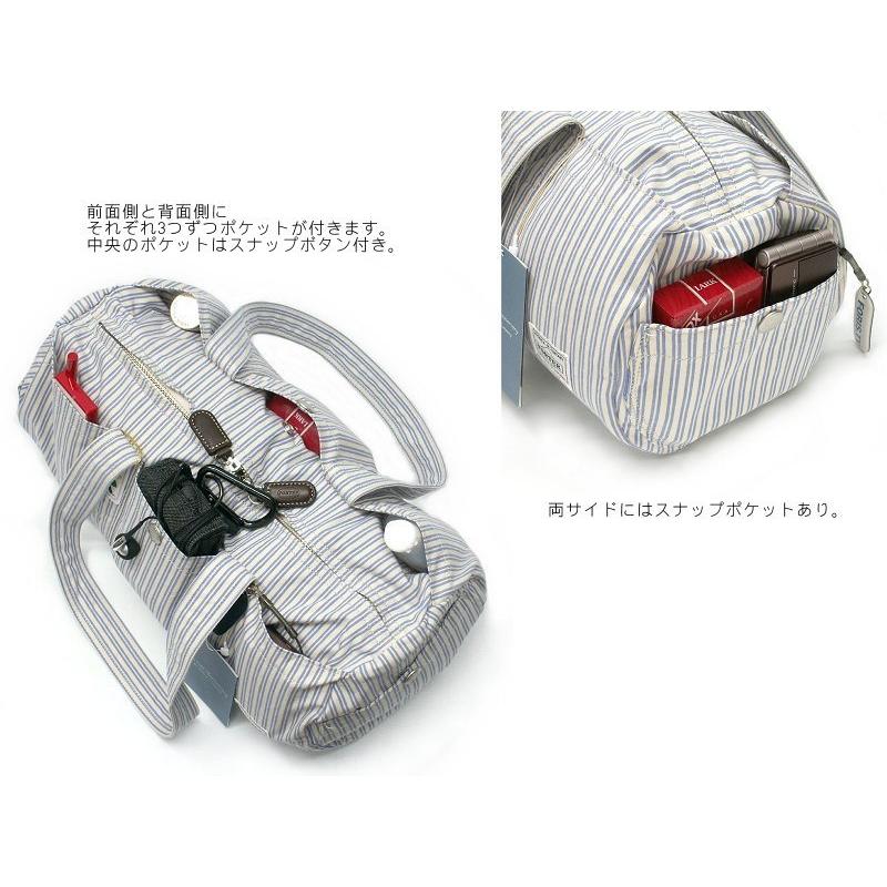 PORTER ポーター ブルーストライプ ボストンバッグ(L) 708-07151