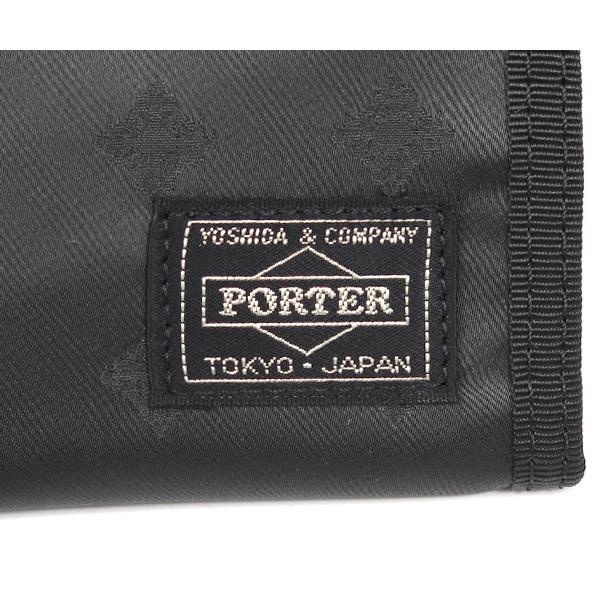 PORTER ポーター ブラックパターン ウォレット 720-07110 （カラー
