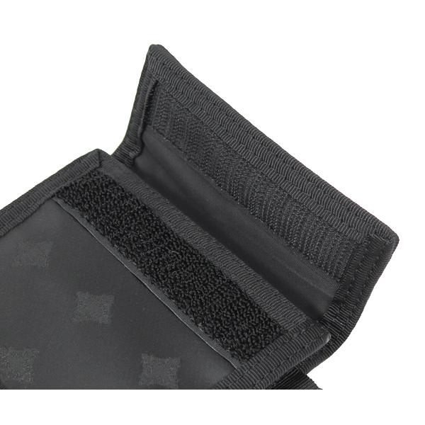 t　PORTER 三つ折り財布 ブラック PORTER ポーター ブラックパターン ウォレット 720-07110 （カラー