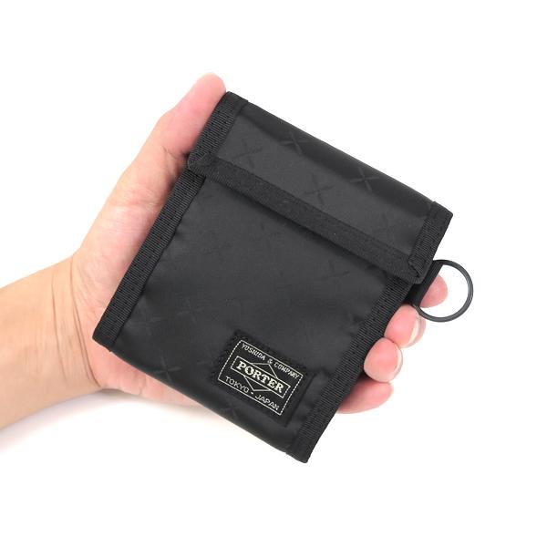 PORTER ポーター ブラックパターン ウォレット 720-07114 （カラー