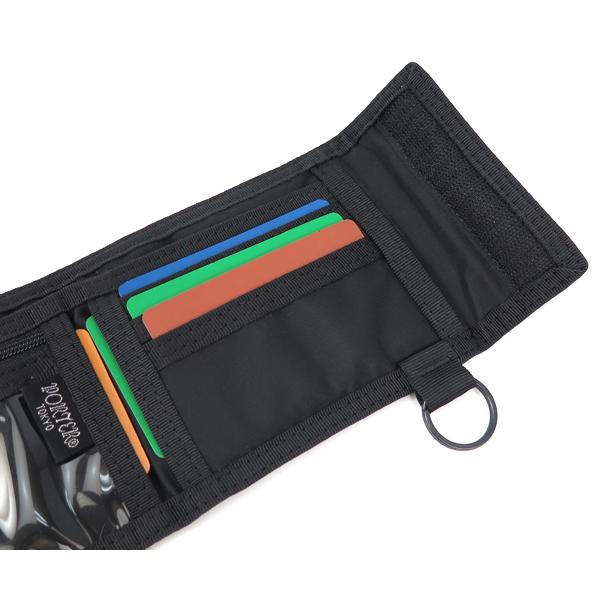 PORTER ポーター ブラックパターン ウォレット 720-07114 （カラー