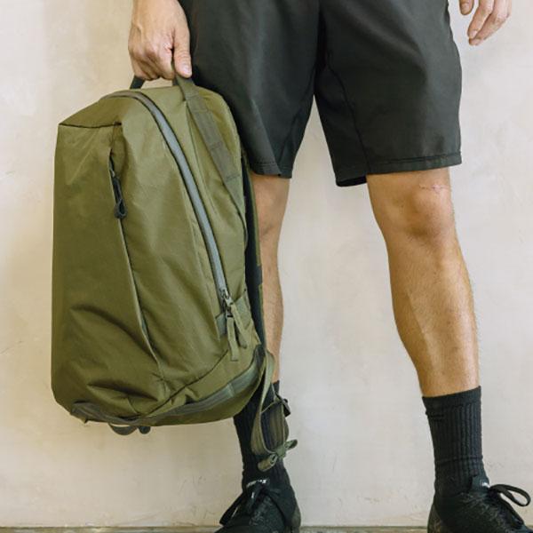 エイブルキャリー Daily Plus X-Pac バックパック 21L/オリーブ メンズ
