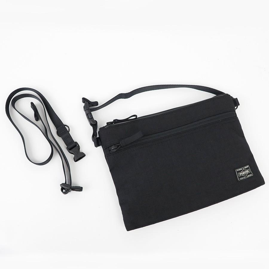 【美品】 PORTER HYBRID ポーター　ハイブリッド　サコッシュ 黒 HYBRID（PORTER） ポーター ハイブリッド サコッシュ 737-17820