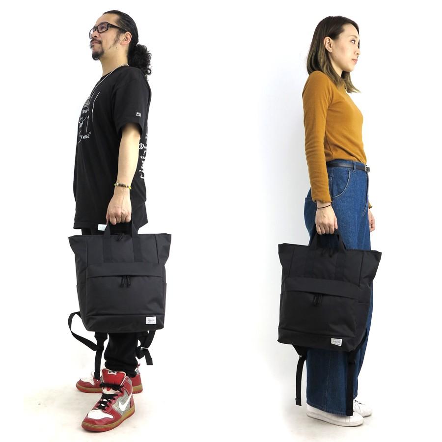 ポーター ムース 2WAYデイパック(L) 751-28176 （カラー：ブラック） | 吉田カバン PORTER 鞄の画像