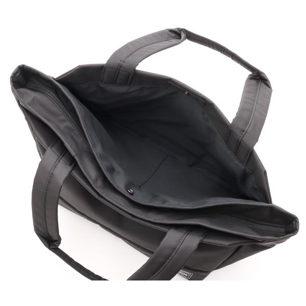 ポーター ムース トートバッグ(M) 751-29871 （カラー：ブラック） | 吉田カバン PORTER 鞄の画像