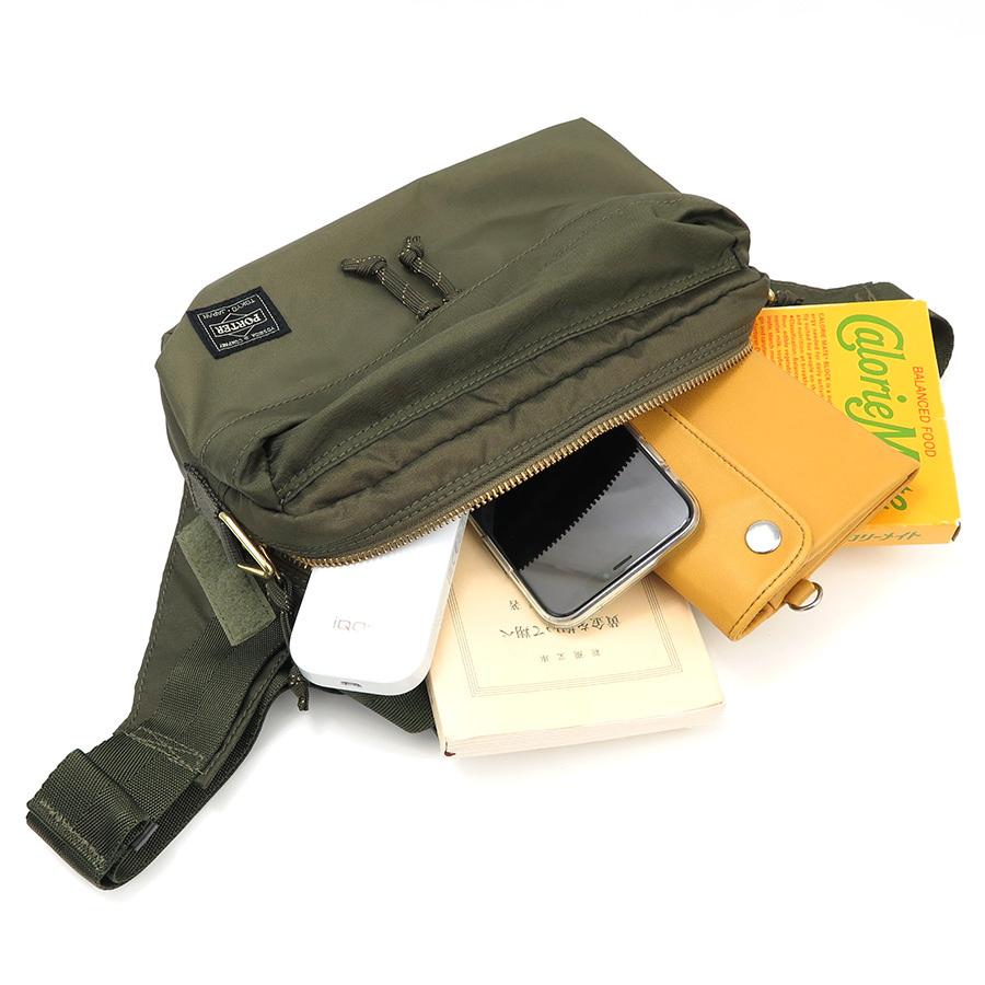 ポーター フォース ウエストバッグ オリーブ PORTER FORCE FORCE(フォース) 2WAY WAIST BAG | 吉田カバンホームページ | YOSHIDA