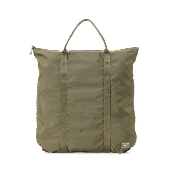 PORTER ポーター 2way トートバッグ オリーブ FLEX（PORTER） ポーター フレックス 2WAYトートバッグ 856-07502