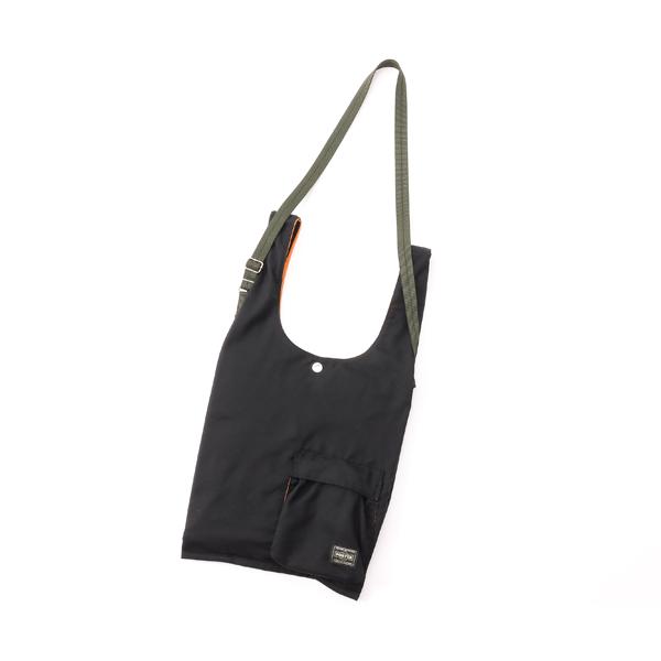 【極美品】 PORTER ポーター バガー エコバッグ ブラック CVS 完売品 PORTER ポーター バガー CVSバッグ 865-15216 （カラー：ブラック