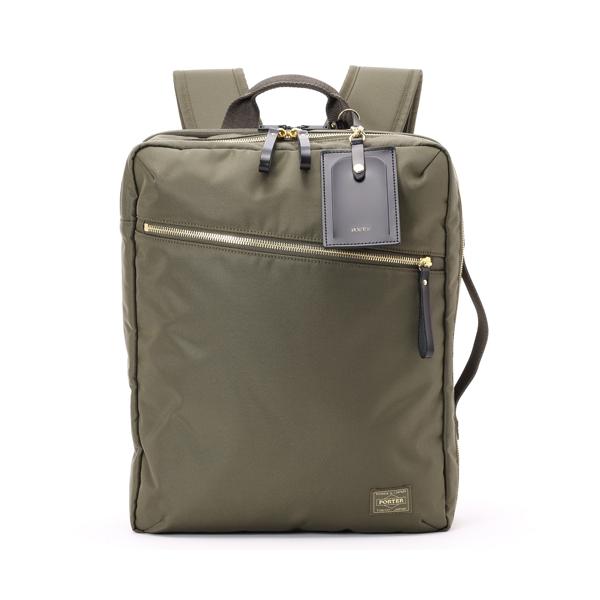 ポーター シア 2WAYデイパック(L) 871-15179 （カラー：オリーブ） | 吉田カバン PORTER 鞄の画像
