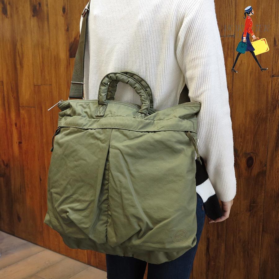 GRAIN(PORTER GIRL) ポーター グラン 2WAYヘルメットバッグ(L GRAIN(PORTER GIRL) ポーター グラン 2WAYヘルメットバッグ(L