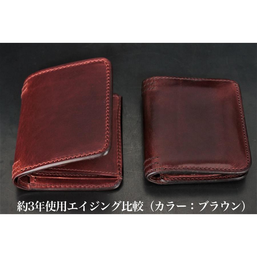 未使用小傷アリ】CORBO コルボ Libro リーブロ 財布 ダークブラウン