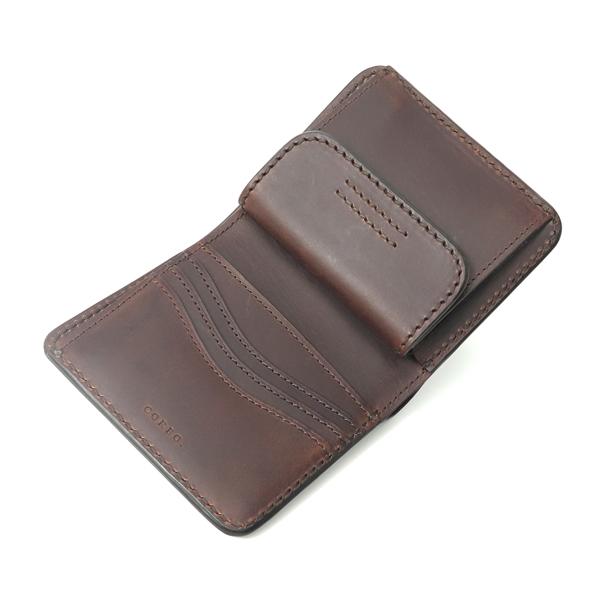 CORBO（コルボ） 2つ折り財布/ダークブラウン メンズ リーブロ 8LF