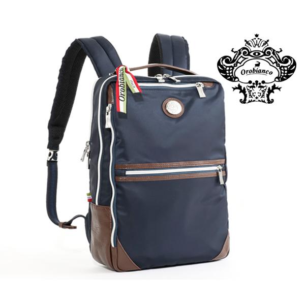 選べるノベルティ付 オロビアンコ バックパック ネイビー ブラウン 選べるノベルティ付 メンズ バッグ Nascere C Orobianco クールキャット 03 ショップ 種類豊富な品揃え