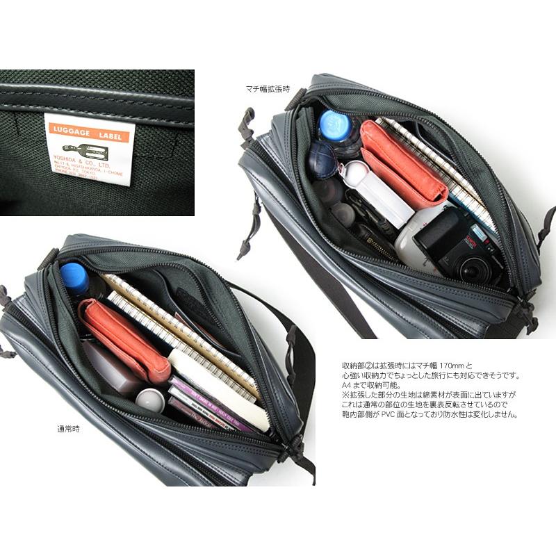 ラゲッジ レーベル ライナー ショルダーバッグ 951-09240 （カラー：ブラック）の画像