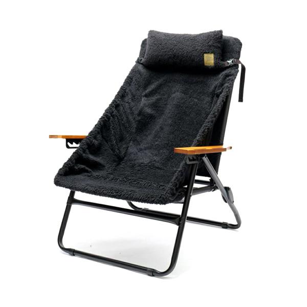 AS2OV(アッソブ)　クッション　マルチクッション　難燃ボア　枕　ブラック AS2OV（アッソブ） 難燃ボアマルチクッション/ブラック メンズ