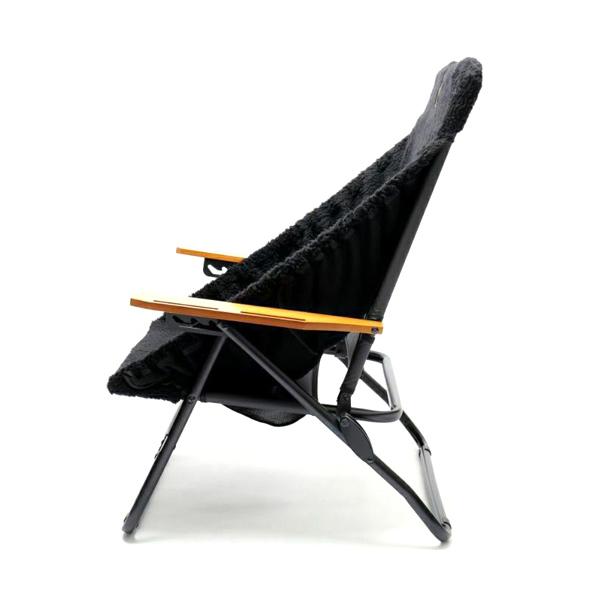 AS2OV アッソブ 難燃チェアカバー ON AS2OV（アッソブ） 難燃チェアカバー/ブラック メンズ アウトドア