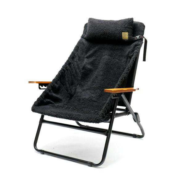 AS2OV（アッソブ） 難燃チェアカバー/ブラック メンズ アウトドア