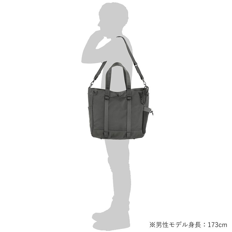 POTR ライド 2WAY トートバッグ(L) 997-17077 （カラー：グラファイト）の画像