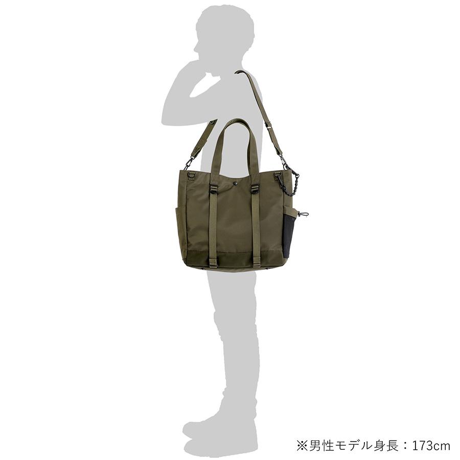 POTR ライド 2WAY トートバッグ(L) 997-17077 （カラー：オリーブグリーン）の画像