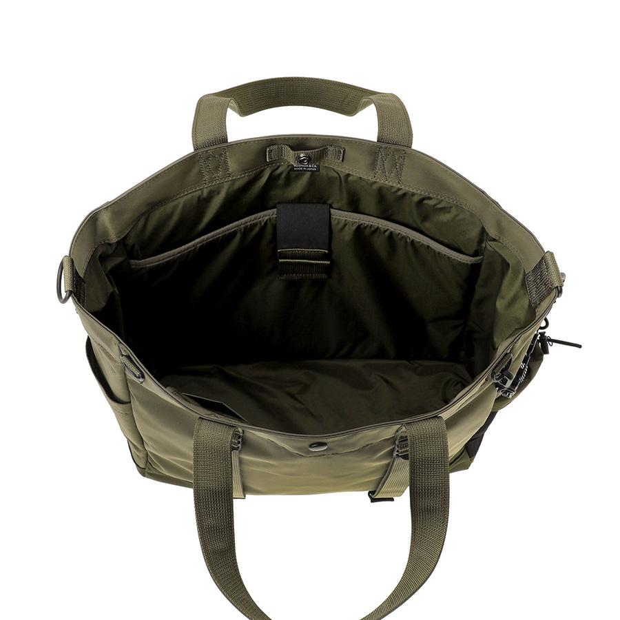 POTR ライド 2WAY トートバッグ(L) 997-17077 （カラー：オリーブグリーン）の画像