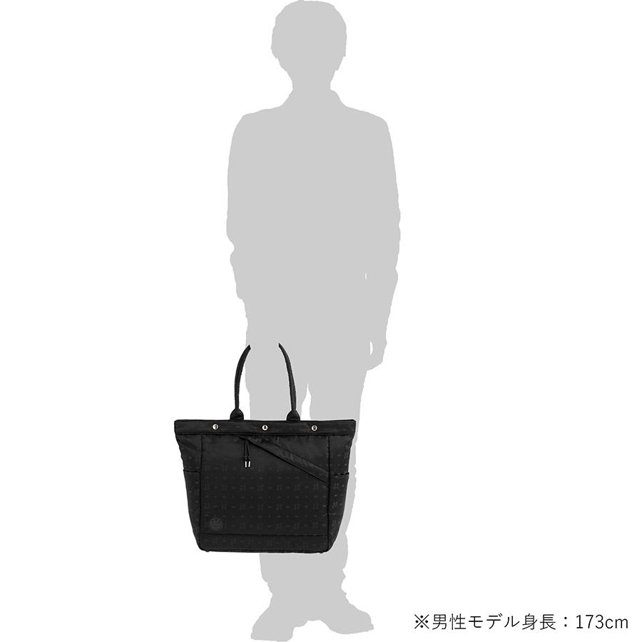 POTR モノグラム トートバッグ 998-05481 （カラー：ブラック）の画像