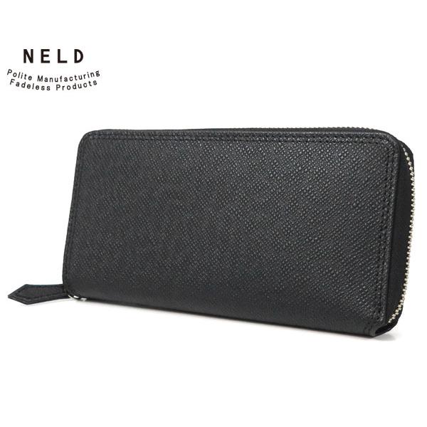 NELD（ネルド） ラウンド長財布/ブラック メンズ カク2 AN143K NELD【選べるノベルティ付】 : クールキャット Yahoo ...