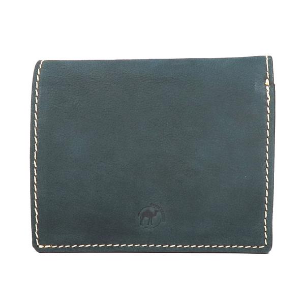 NELD（ネルド） 短財布/グリーン メンズ ラクダレザー an278 NELD