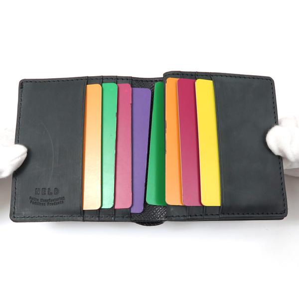 NELD ネルド BOX短財布/ブラック メンズ カク an301 NELD
