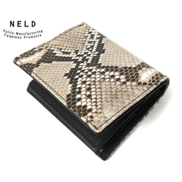 NELD（ネルド） 短財布/ベージュ メンズ ヘビ2 AN318 NELD【選べるノベルティ付】 : クールキャット Yahoo!ショップ ...