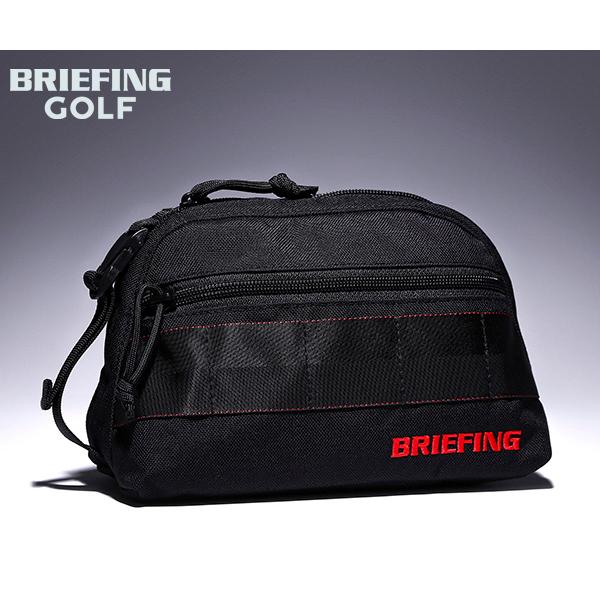 魅力的な 選べるノベルティ付 ブリーフィング ラウンドポーチ ブラック メンズ Golf Bg Briefing 高知インター店 Iniciatupyme Cl