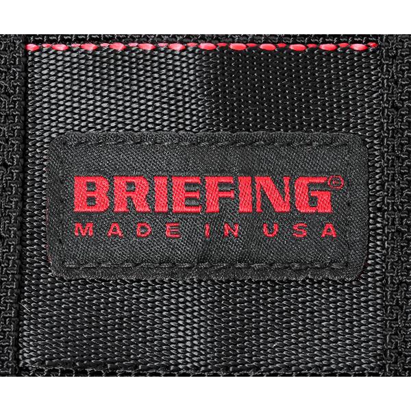 ブリーフィング ショルダーバッグ/ブラック メンズ USA bra221l02 BRIEFING【選べるノベルティ付】の画像