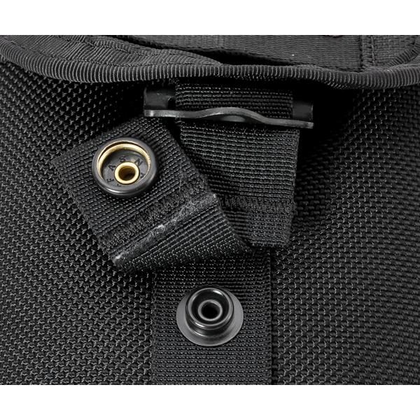 ブリーフィング ショルダーバッグ/ブラック メンズ USA bra221l02 BRIEFING【選べるノベルティ付】の画像