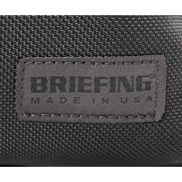ブリーフィング バックパック/M/ブラック メンズ DELTA bra231p37 BRIEFING【選べるノベルティ付】の画像