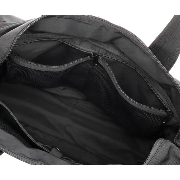 ブリーフィング トートバッグ/ブラック メンズ SOLID WAVE bra231t49 BRIEFING【選べるノベルティ付】の画像