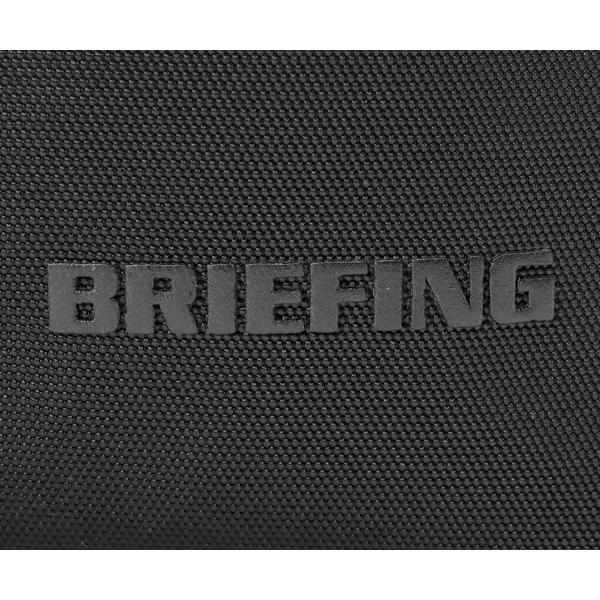 ブリーフィング トートバッグ/ブラック メンズ SOLID WAVE bra231t49 BRIEFING【選べるノベルティ付】の画像