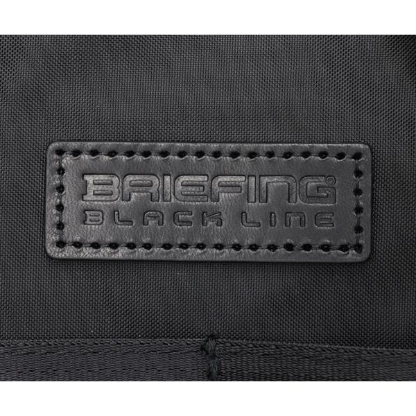 ブリーフィング トートバッグ/ブラック メンズ BLACK LINE bra233t54 BRIEFING【選べるノベルティ付】の画像