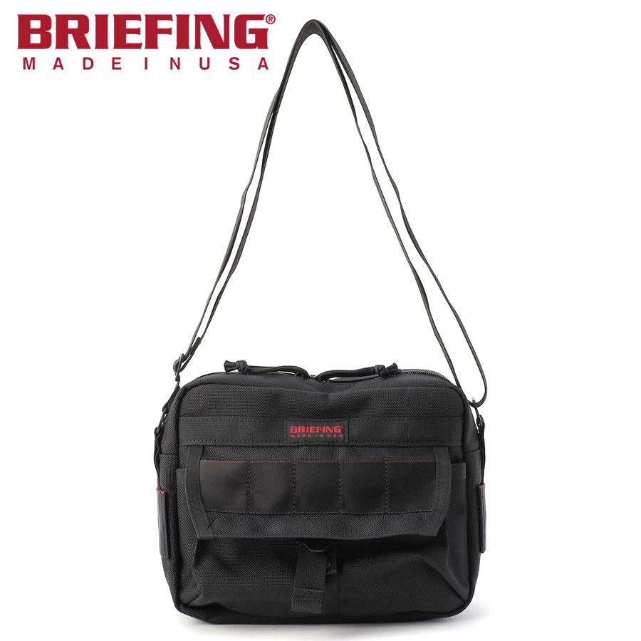 ブリーフィング ショルダーバッグ/S/ブラック メンズ USA BRA243L38 BRIEFING【選べるノベルティ付】