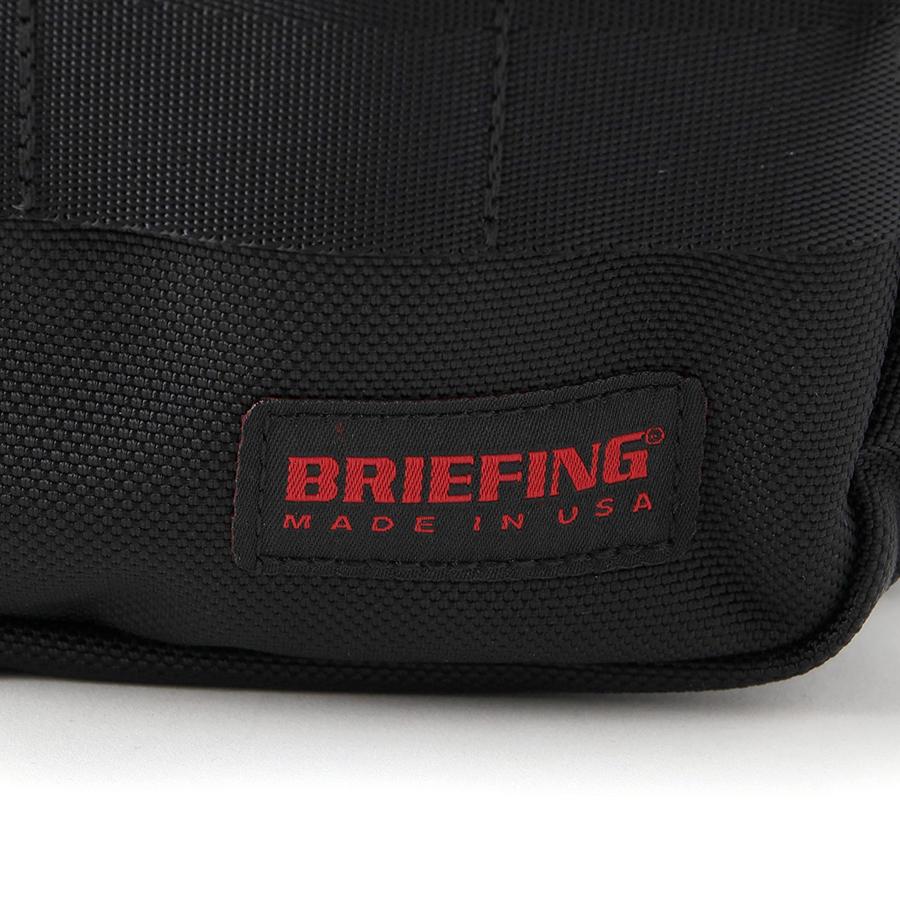 ブリーフィング ショルダーバッグ/M/ブラック メンズ USA BRA243L39 BRIEFING【選べるノベルティ付】の画像
