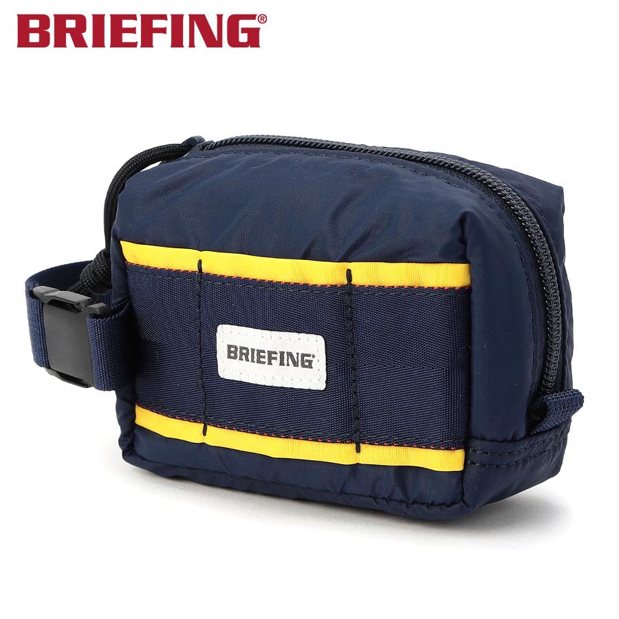ブリーフィングBRIEFING カートバッグ・ポーチ・ボトルホルダー　ネイビー BRIEFING（ブリーフィング） デバイスポーチ/S/ネイビー メンズ PROP