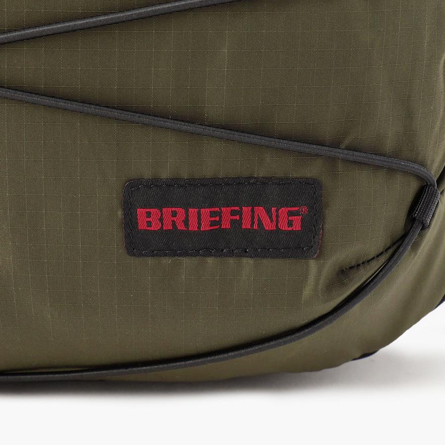 BRIEFING（ブリーフィング） 2WAYヒップパック/ブラック×オリーブ