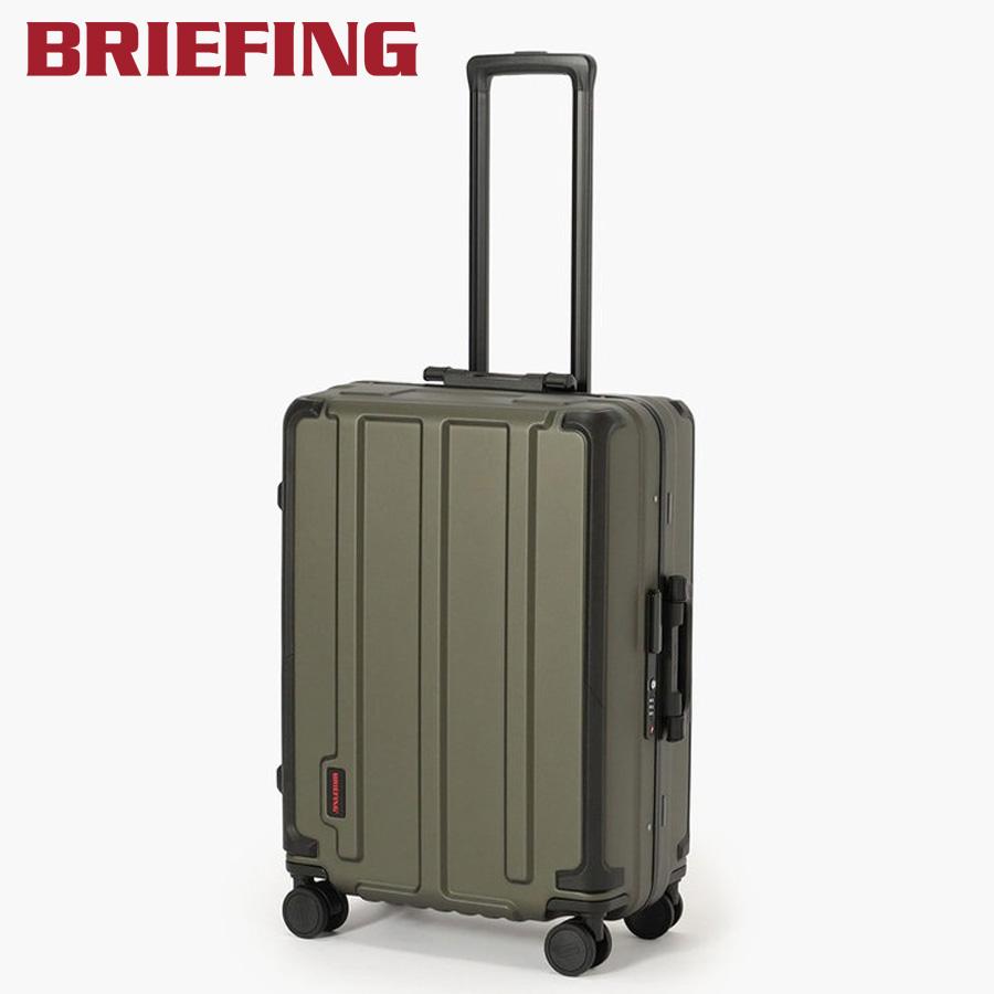 【極美品】BRIEFINGブリーフィング キャリーケース60L カーキ BRIEFING（ブリーフィング） キャリーケース/60L/ダークオリーブ